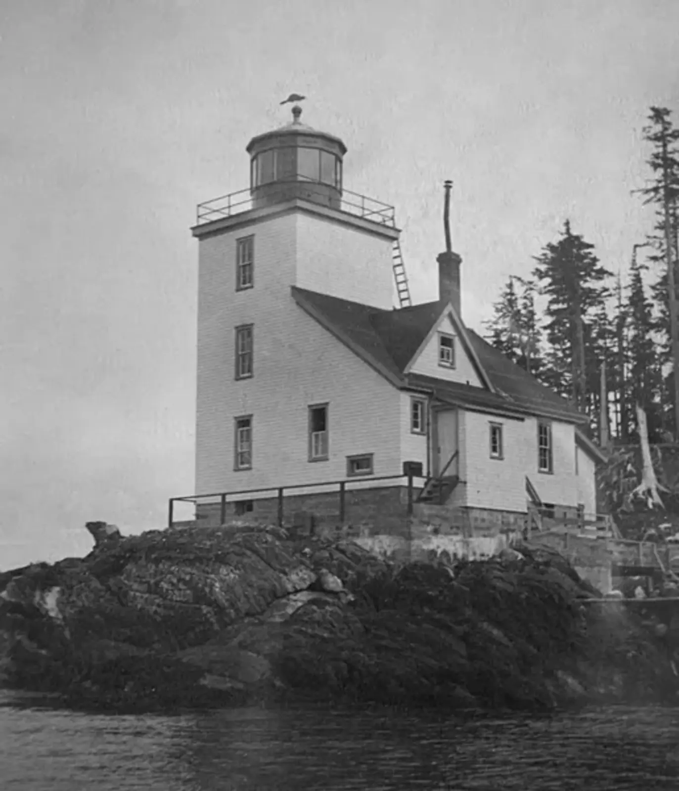 Lawyer Islands Lighthouse in 1902