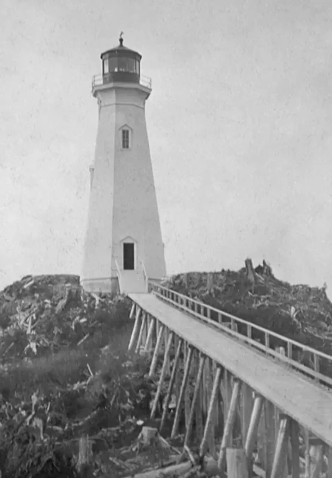Lawyer Islands Lighthouse in 1912